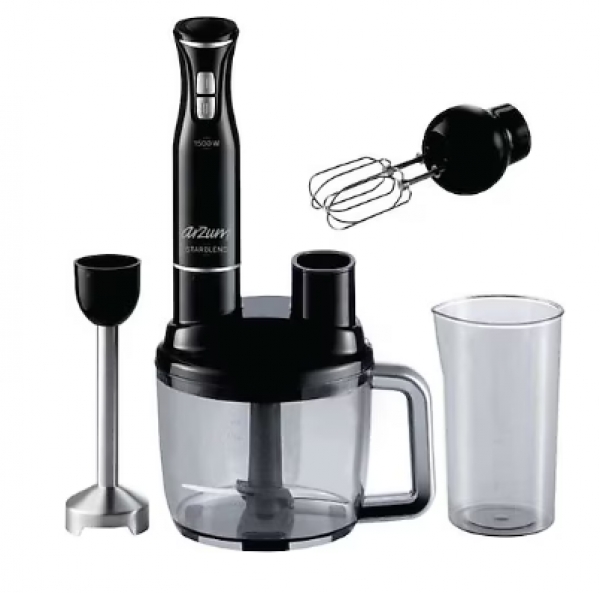 AR1141 Arzum Starblend Multi Blender Seti - Siyah